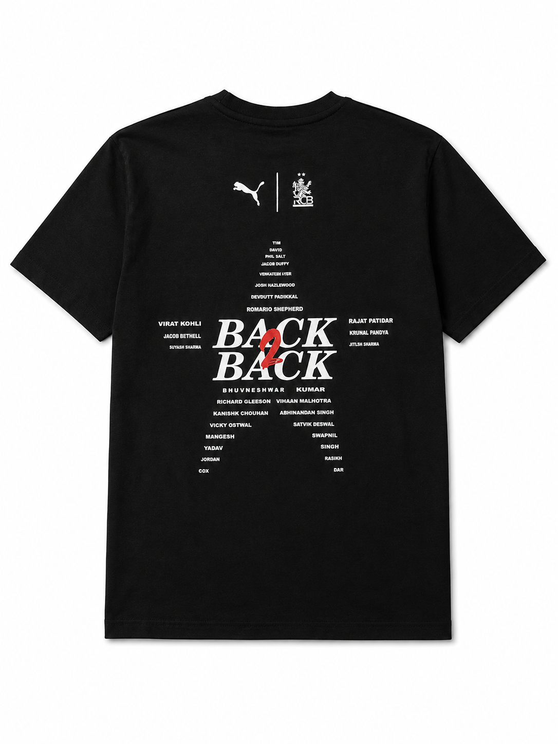 RCB 2026 TRIBUTE OVERSIZED TSHIRT